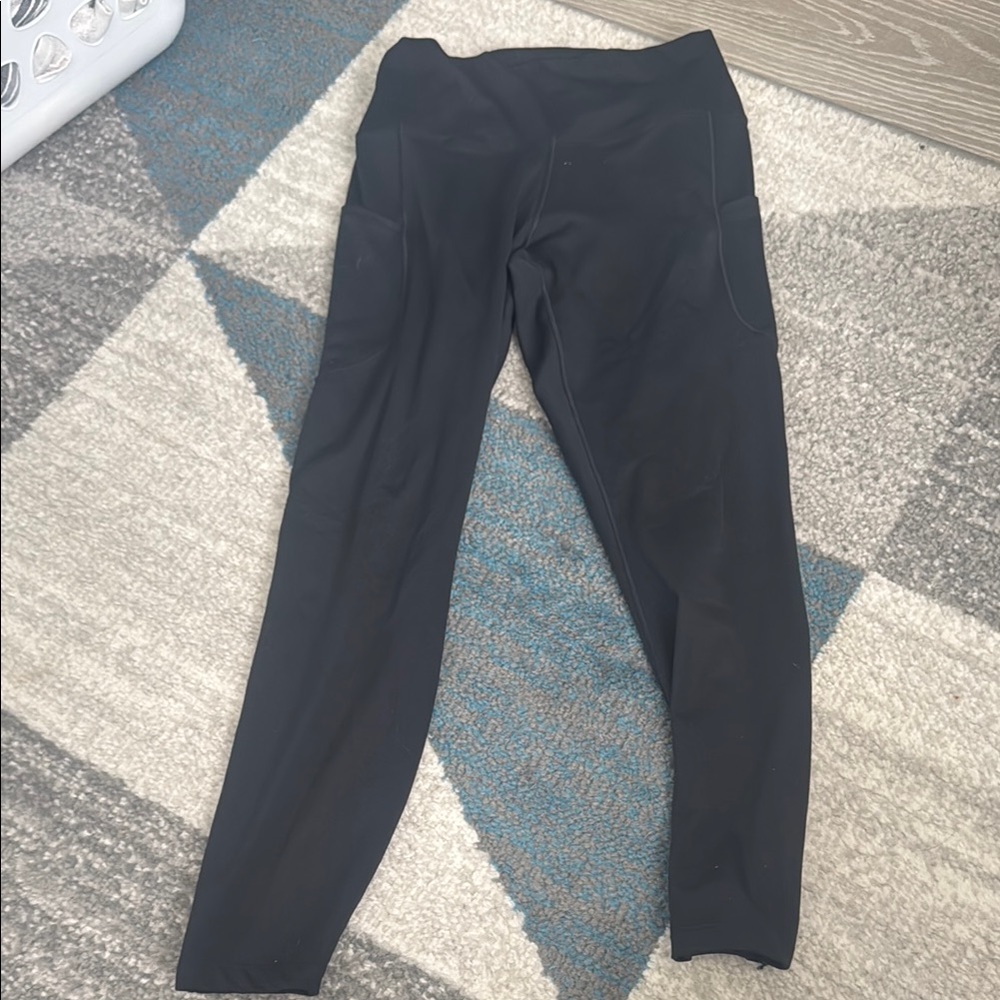 Black High-Waisted Leggings